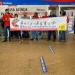 Sindicato dos Bancários protesta contra assédio moral em Ilhéus