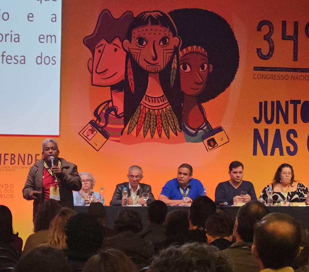 Leia mais sobre o artigo Seebi participa dos debates sobre o papel dos bancos públicos durante grande evento de congressos em São Paulo