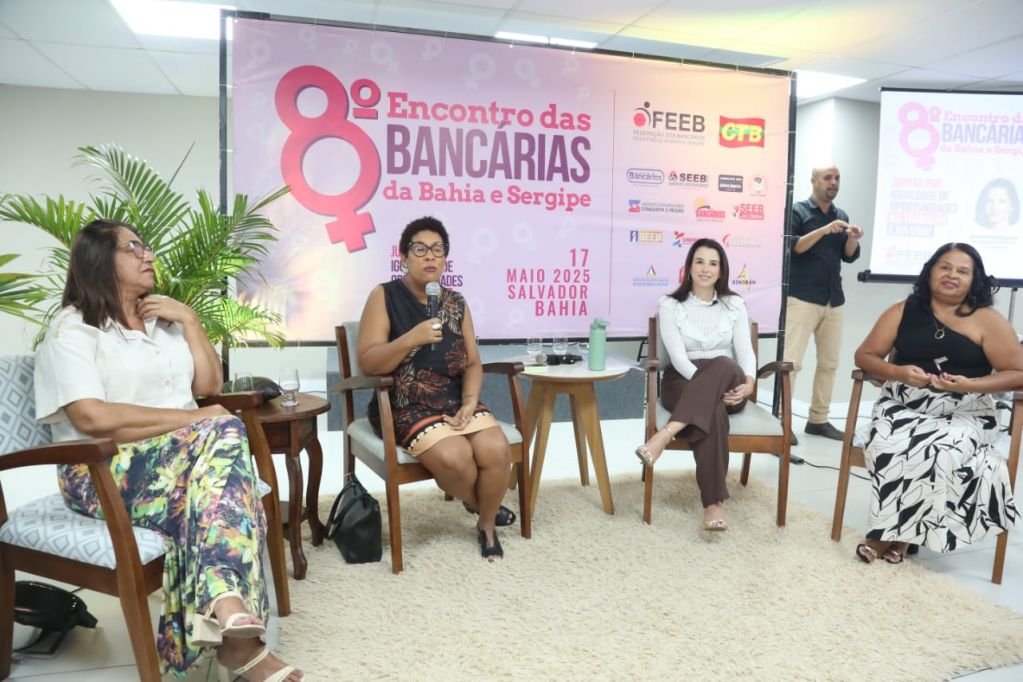 Leia mais sobre o artigo Debate sobre igualdade abre o 8º Encontro das Bancárias