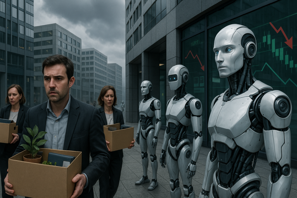 Leia mais sobre o artigo Avanço da Inteligência Artificial pressiona mercados e ameaça milhares de empregos