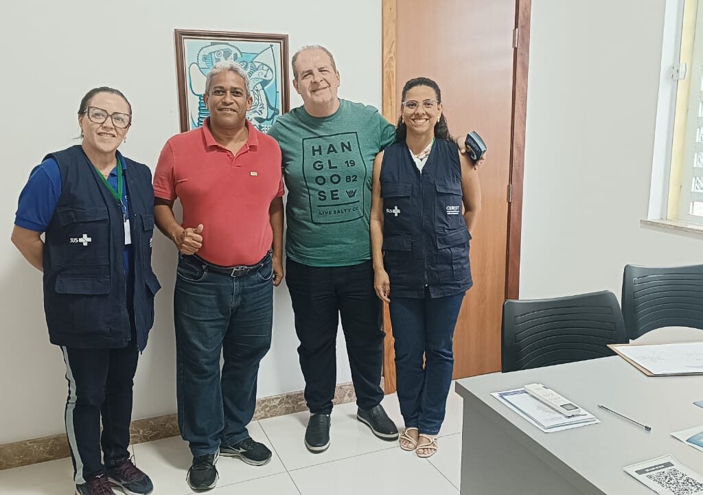 Leia mais sobre o artigo Sindicato dos Bancários de Ilhéus recebe visita do CEREST
