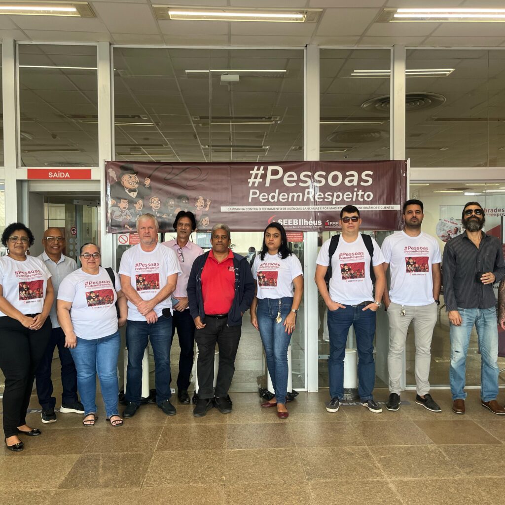 Leia mais sobre o artigo Dia Nacional de Luta denúncia práticas do Bradesco: demissões, fechamentos e risco aos trabalhadores