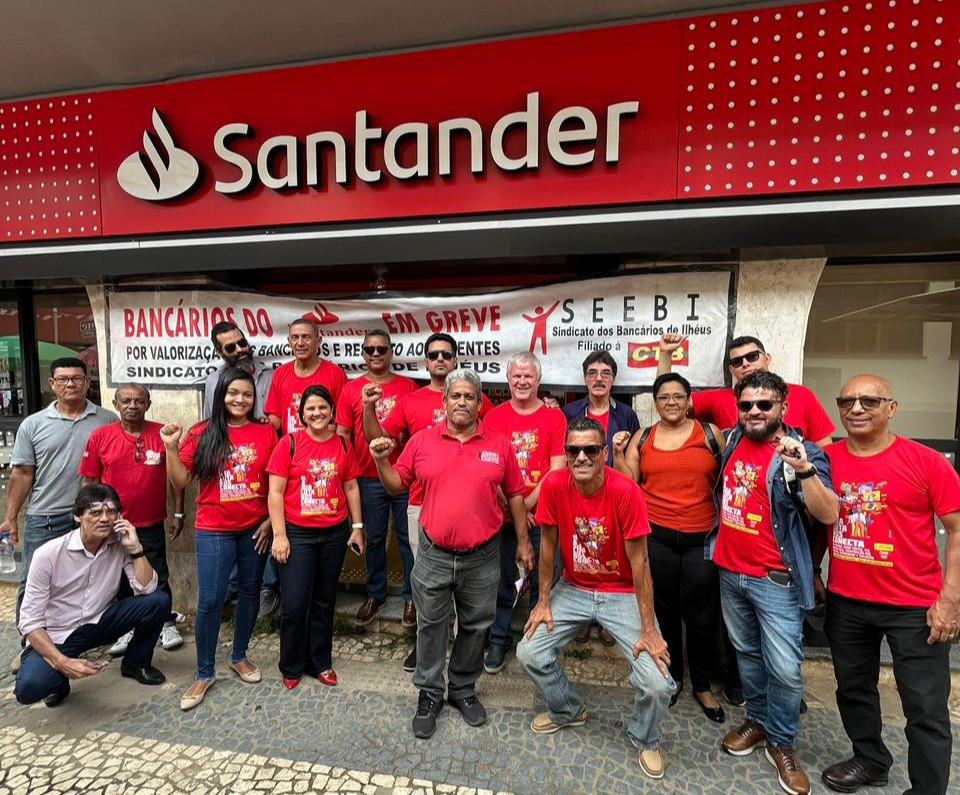 Leia mais sobre o artigo Quadro Crítico: Agência do Santander em Ilhéus sofre com falta de funcionários e Sindicato denuncia