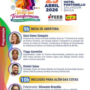 Leia mais sobre o artigo Confira a programação completa do Encontro Vozes que Tranformam