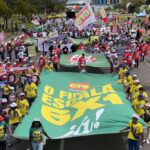 Bancários da Bahia e Sergipe participam da Marcha da Classe Trabalhadora em Brasília