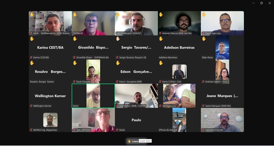 Leia mais sobre o artigo Funcionários do BNB na Bahia e Sergipe definem prioridades para a campanha 2026